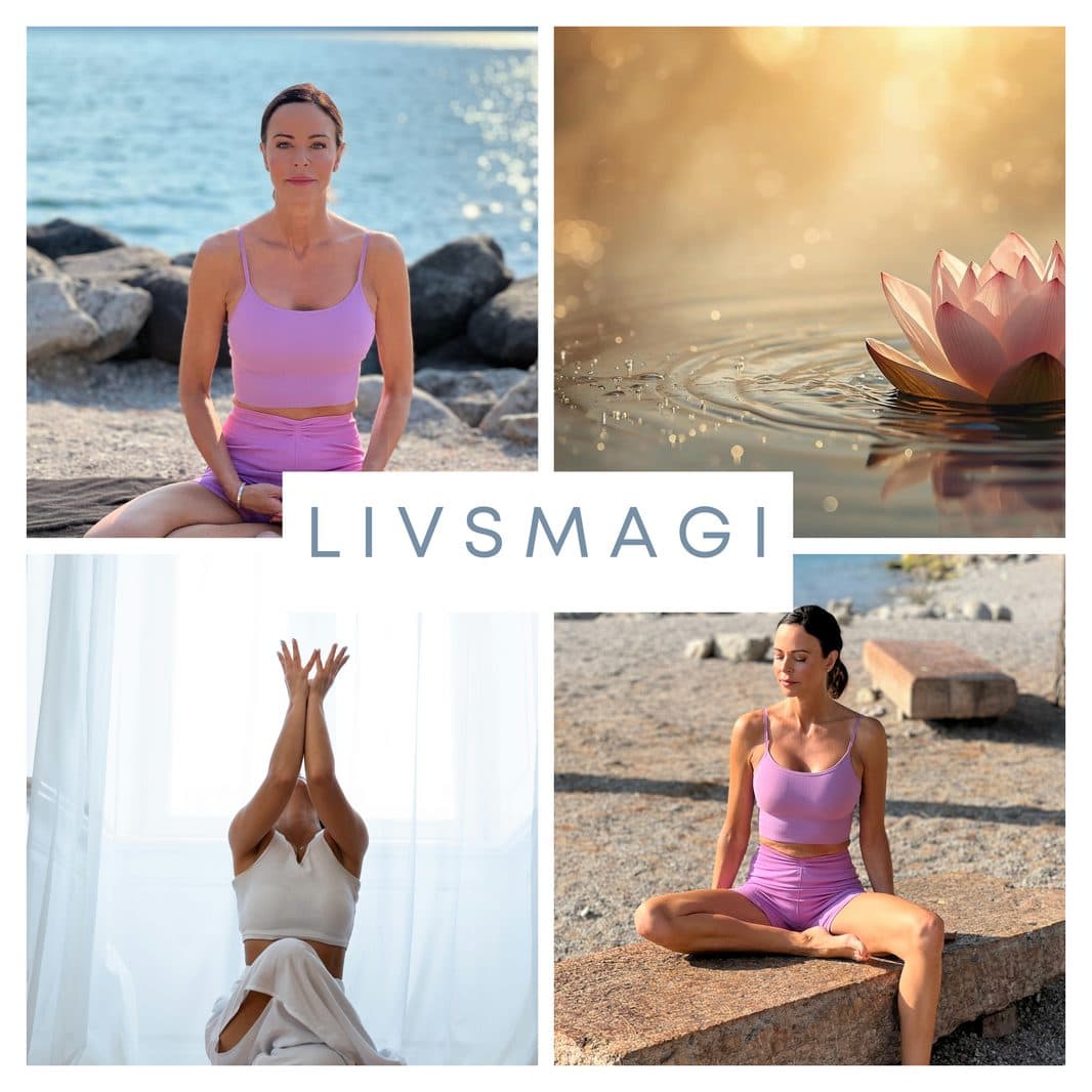 LivsMagi – Patricia i meditation ved vandet